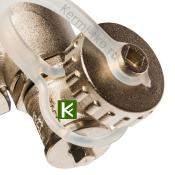 Коллектор для теплого пола с вентилями 10 выходов STOUT SMB 0468 000010